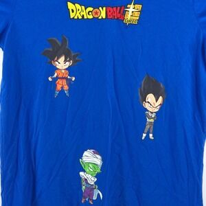 Dragon Ball Z Super T-shirt Mens XXL Chibi‎ Goku Piccolo Vegeta Shenron Anime